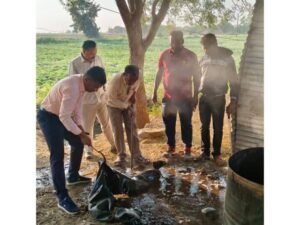 खेड : जंगलात दारुअड्ड्यावर छापे, साडेसहा लाखांचा मुद्देमाल जप्त