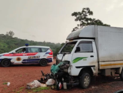 रत्नागिरी : निवळी येथे टेम्पो-दुचाकीची धडक