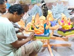 रत्नागिरी : लांजातून गणपती बाप्पा पोहोचले अमेरिकेत