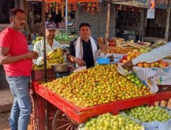 शृंगारतळी:बाजारपेठेत तुळसी विवाहासाठी चिंच आवळा दाखल