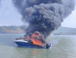 Raigad Mandwa Speed Boat Fire: भरसमुद्रात खासगी स्पीड बोटीला अचानक आग, दोन खलाशी जखमी