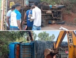 गुहागरमध्ये भीषण अपघात,महिलांचा सामानाखाली चिरडून मृत्यू