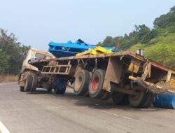 खेड : मुंबई गोवा महामार्गावर भोस्ते घाटात अपघात