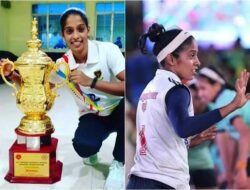 गुहागर : महिला कबड्डी स्पर्धेसाठी काताळे गावच्या रेखा सावंत हिची कर्णधार पदी निवड