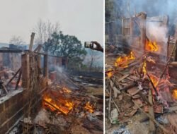 खेड : खोपी गावातील 4 घरे वणव्यात जळून खाक