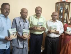 दापोली : डॉ. भारत कराड लिखित ‘वृद्धाश्रमातील जीवन’ या पुस्तकाचे प्रकाशन