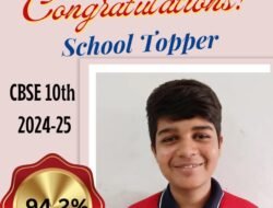 दापोली : रामराजे इंटरनॅशनल स्कूलचा सीबीएससीबोर्डचा दहावीचा 100 टक्के निकाल