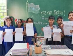 दापोली : चंद्रनगर शाळेतील विद्यार्थ्यांचे भारतीय जवानांस पत्र