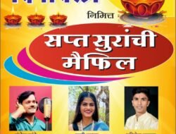 चिपळूण : शिरगावमध्ये दीपावलीनिमित्त ‘सप्तसुरांची मैफिल’; प्रसिद्ध कलादिग्दर्शक देवदास भंडारे यांच्या प्रमुख उपस्थितीत रंगणार सुरांचा उत्सव