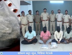 दापोली : 5 किलो व्हेलची उलटी जप्त, दाभोळमधील एका पोलिसाचा समावेश