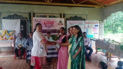 गुहागर :ग्रामपंचायत उमराठ व उपकेंद्रातर्फे ‘स्वस्थ नारी सशक्त परिवार’ अभियान उत्साहात संपन्न