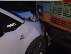 महाड-विन्हेरे मार्गावर दापोली एसटी आणि कारची समोरासमोर धडक; सहा महिन्यांपासून अपघातांची मालिका सुरूच!