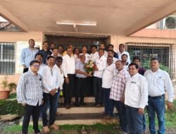 चिपळूण : रत्नागिरी जिल्हा ठेकेदार संघटनेतर्फे चिपळूण सार्वजनिक बांधकाम विभागाचा सत्कार