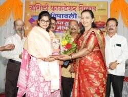 चिपळूण : शिरगाव येथे वाशिष्ठी फाऊंडेशनची ‘सप्तसुरांची मैफिल’ रंगली, अपूर्वा किरण सामंत यांची उपस्थिती