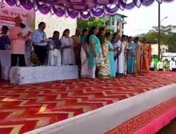 दापोली : ‘वंदे मातरम्’च्या १५० व्या वर्धापन दिनानिमित्त दापोलीत राष्ट्रगीत गान कार्यक्रम