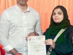 खेड : रोझनीन जमिळ देसाई यांची शिवसेना अल्पसंख्यांक महिला सेलच्या शहराध्यक्षपदी नियुक्तीमंत्री योगेश कदम यांच्या हस्ते नियुक्तीपत्र प्रदान