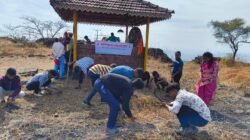 दापोली : सच्चिदानंद परमार्थ ट्रस्ट तर्फे किल्ले पालगड येथे स्वच्छता मोहीम