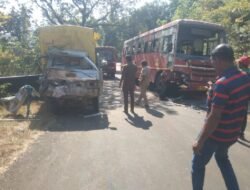 लांजा : टेम्पोची बसला धडक, चौघेजण जखमी