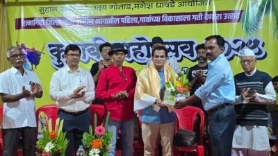 रत्नागिरी : कोकण कट्टा न्यूजचे संपादक तेजस बोरघरे यांना ‘रत्नागिरी भूषण’ 2025 पुरस्कार