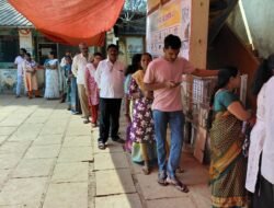 दापोली : जिल्हा परिषद पंचायत समिती मतदानाची टक्केवारी 39.79 टक्के