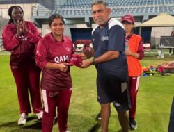 चिपळूण : फातिमा मुकादमचे आंतरराष्ट्रीय क्रिकेटमध्ये पदार्पण, कतारच्या राष्ट्रीय संघात स्थान मिळालं