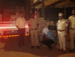 लांजा : उत्पादन शुल्कची धडक कारवाई, गोवा बनावटीचा मद्यसाठा व टेम्पोसह 23.63 लाखांचा मुद्देमाल जप्त
