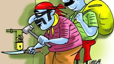 दाभोळ : घर फोडून 7 लाखांचे दागिने चोरीला, साडेसात लाखांच्या दागिन्यांवर चोरट्याचा डल्ला
