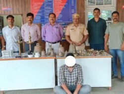 खेड : मंदिरातील घंटा चोरी करणारा चोर पोलिसांच्या ताब्यात