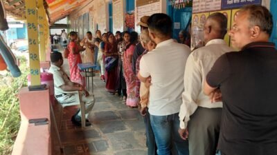 दापोलीत सकाळच्या दोन तासांत 11:16 टक्के मतदान