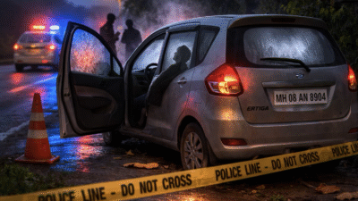 रत्नागिरी : कारमध्ये आढळला चालकाचा मृतदेह