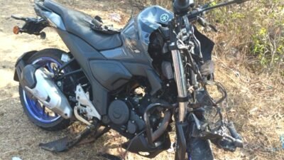 देवरुख : पाटगाव येथे दुचाकीची ट्रॅव्हल्सला धडक एक गंभीर जखमी