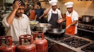 रत्नागिरीत गॅस सिलेंडरचा तुटवडा, रत्नागिरीत गॅस एजन्सीबाहेर रांगा