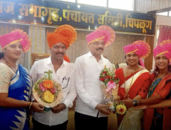 चिपळूण : पंचायत समिती सभापतीपदी सूर्यकांत खेतले, उपसभापतीपदी संदेश आयरे बिनविरोध