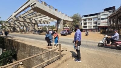 चिपळूण : चार अपघातानंतर नगर परिषदेला जाग, बहादूरशेख नाक्याजवळील नाल्यावर संरक्षक कठडा उभारणार