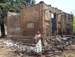 खेड : मांडावे येथे गोठ्याला भीषण आग, आर्थिक नुकसान