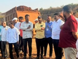 चिपळूण : डेरवण-राजेवाडी धरण दुरुस्तीला वेग; 14.99 कोटींच्या कामाची आमदार शेखर निकम यांच्याकडून सखोल पाहणी