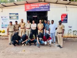 देवरुख : आंबा घाटात धक्कादायक दरोडा : म्हैस व्यापाऱ्याचे अपहरण, मारहाण, पाच आरोपी जेरबंद