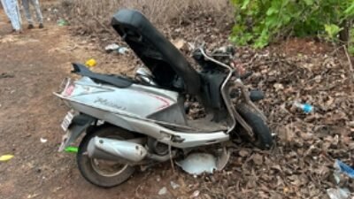 रत्नागिरी : भरधाव कारच्या धडकेत दुचाकीचा अपघात, दोन महिला व चिमुकली जखमी