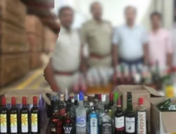 राजापूर : कोदवली फाट्यावर पोलिसांची धडक कारवाई, 13 लाखांचा गोवा बनावटीचा दारूसाठा जप्त