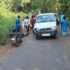 दापोली : साखलोली येथे इको आणि दुचाकीची धडक, दोघे गंभीर जखमी