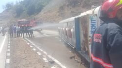 चिपळूण : मुंबई-गोवा महामार्गावरील परशुराम घाटात ऑईल टँकरचा भीषण अपघात; चालकाचा जागीच मृत्यू
