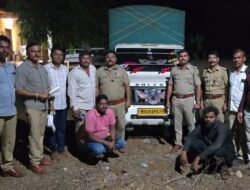 खेड : कशेडी घाटात खैर लाकडांची अवैध वाहतूक उधळली, वनविभागाची धडक कारवाई, पाठलाग करून वाहन पकडले, 10 लाखांचा मुद्देमाल जप्त