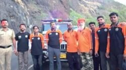 चिपळूण : ताम्हिणी घाटात थरारक बचावकार्य; चिपळूणचे संदेश हाडवळे खोल दरीत कोसळूनही बचावले