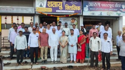 खेड : पिरलोटे येथे ‘शतायु क्लिनिक अॅण्ड पंचकर्म सेंटर’चे दिमाखदार उद्घाटन; ग्रामीण भागाला दर्जेदार आरोग्यसेवेची नवी दिशा