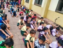 दापोली : आर.आर. वैद्य इंग्लिश मीडियम स्कूलमध्ये आंतरराष्ट्रीय योग दिन उत्साहात साजरा