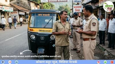 संगमेश्वर : भाड्याच्या बहाण्याने रिक्षा चालकाची लूट, संगमेश्वरात 35 हजारांची सोन्याची चैन हिसकावली
