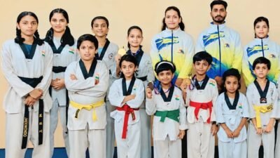 लांजा : तालुक्यातील तायक्वांदोपटूंची जिल्हास्तरीय स्पर्धेत दमदार कामगिरी, चार सुवर्ण, तीन कांस्य पदकांची कमाई