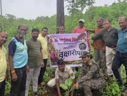 दापोली : पर्यावरण संवर्धनाचा हरित संकल्प, ओम साईराम मित्र मंडळाकडून वृक्षारोपण उपक्रम