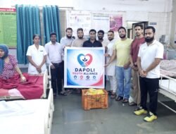 दापोली : युथ अलायन्सतर्फे उपजिल्हा रुग्णालयातील रुग्णांना फळांचे वाटप, सामाजिक बांधिलकीचा आदर्श