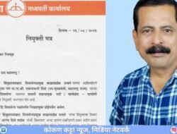 दापोली शिवसेनेच्या प्रभारी शहरप्रमुखपदी सुनील रिसबूड यांची नियुक्ती